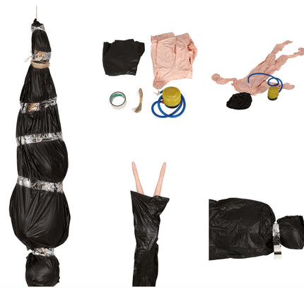 Halloween väärennös kehon laukku