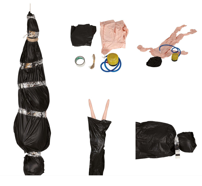 Halloween väärennös kehon laukku