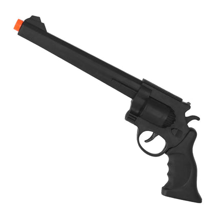 Zwart Nep Pistool Longshot 35cm