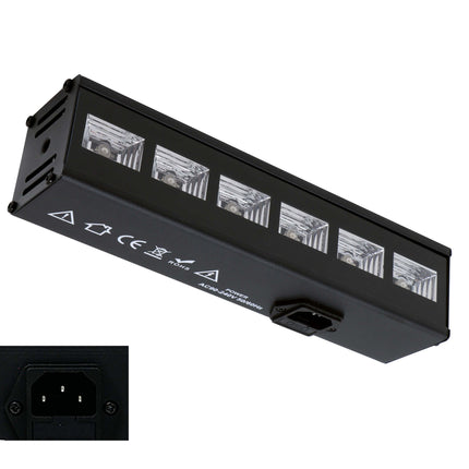 Halloween UV-lamppu 6x3W