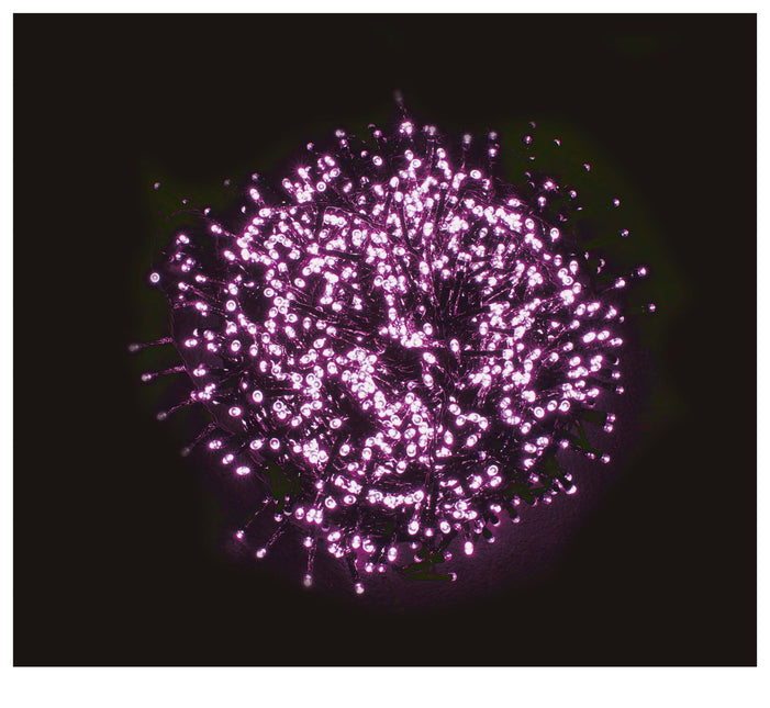 Halloween LED kranssi Lilac 144 valot