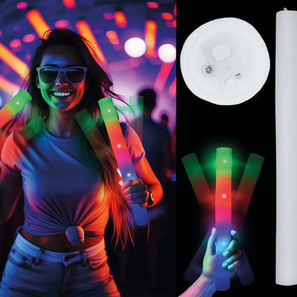 Värillinen led-tikku 48cm