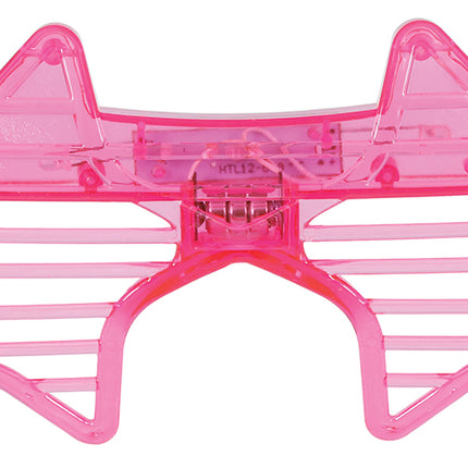 Tähti lasit vaaleanpunainen valo