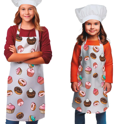 Värillinen esiliina Child Cupcakes