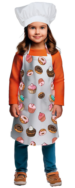 Värillinen esiliina Child Cupcakes