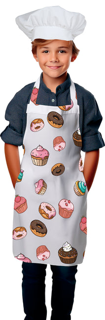 Värillinen esiliina Child Cupcakes