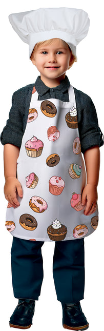 Värillinen esiliina Child Cupcakes