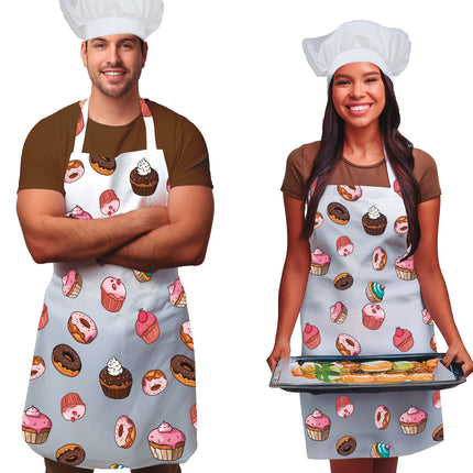 Värillinen esiliina Cupcakes