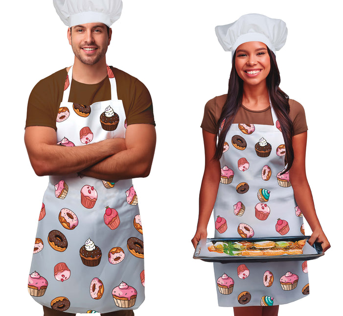 Värillinen esiliina Cupcakes