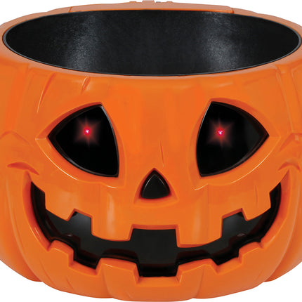 Halloween Bowl Kurpitsa valo, ääni ja liike 15cm
