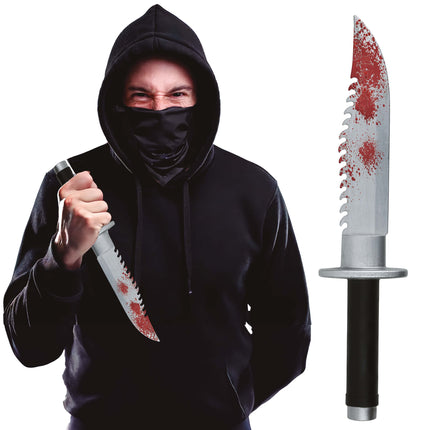 Halloween tekaistu Machete verinen 33cm
