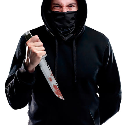 Halloween tekaistu Machete verinen 33cm