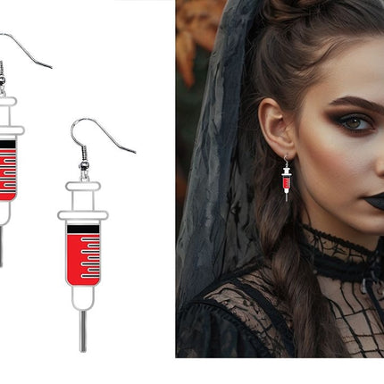 Halloween-korvakorut – ruiskutus