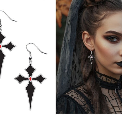 Halloween-korvakorut: ristit