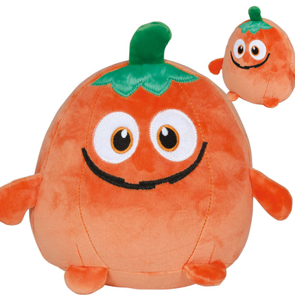 Halloween Knuffel Oranje Pompoen