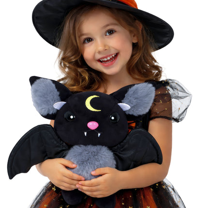 Halloween Knuffel Zwart Vleermuis