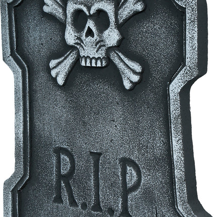 Halloween-hautakivi, harmaa, Rip, 55 cm