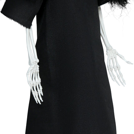 Halloween Skelet Jurk 40cm