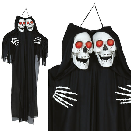 Halloween Skelet Met Licht 1,65m