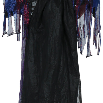 Halloween Pop Heks Met Sokkel, Licht En Geluid 1,8m