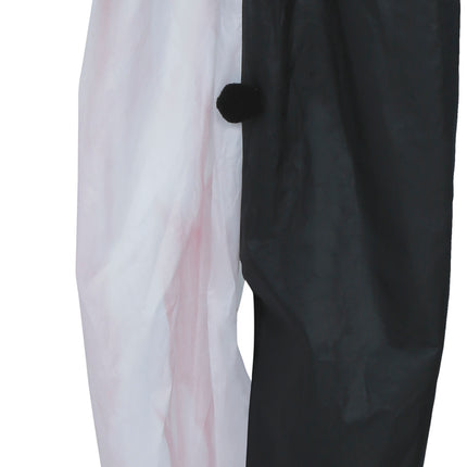Halloween Pop Staande Clown Met Licht, Geluid En Beweging 2,05m