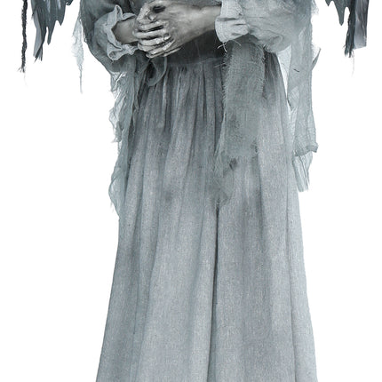 Halloween-pop-figuuri ”Dark Angel”, valoilla, äänillä ja liikkeillä, 1,7 m