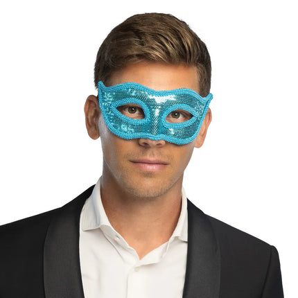 Turquoise Oogmasker Venice