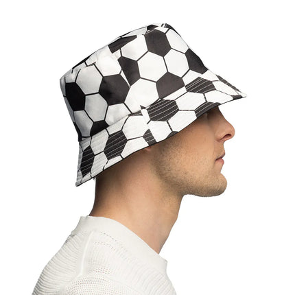 Jalkapallo-bucket-hattu