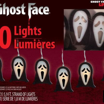 Ghostface-LED-valot 1,8 m