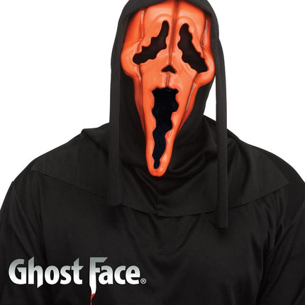 Ghostface-naamio, oranssi kurpitsa