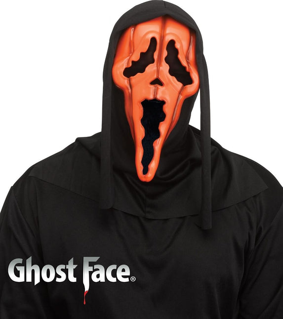 Ghostface-naamio, oranssi kurpitsa