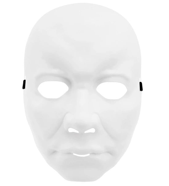 Valkoinen Mime-kasvonaamio