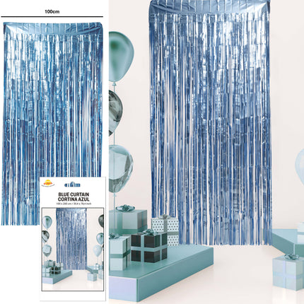 Sininen oviverhomatto 2m