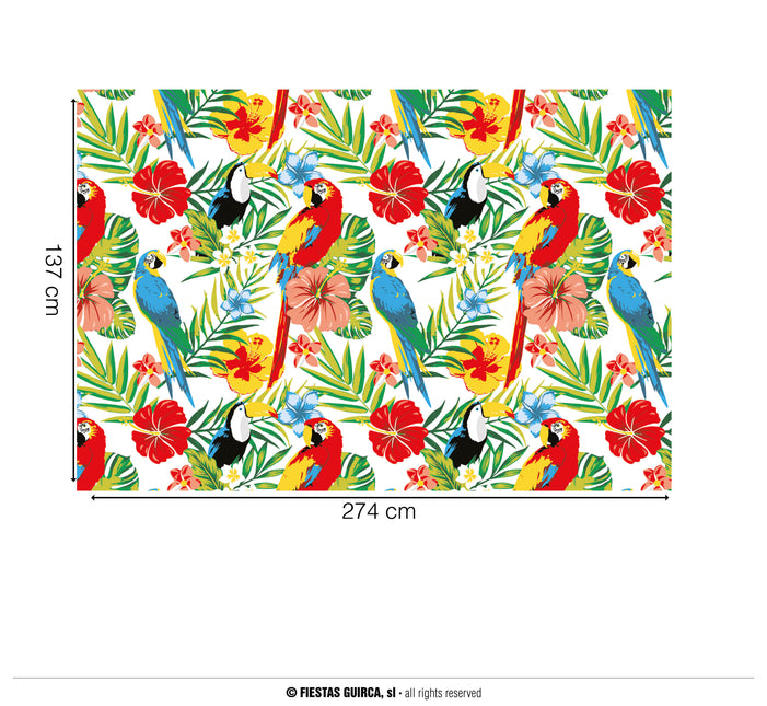 Hawaii pöytäliina 2.74m