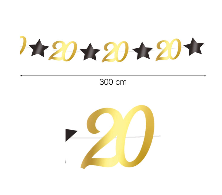 Garland 20 vuotta 3m