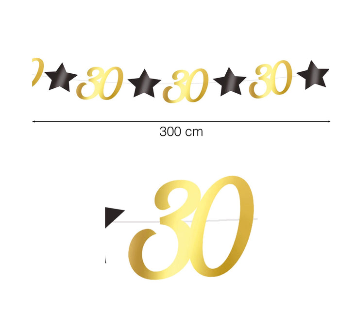 Garland 30 vuotta 3m