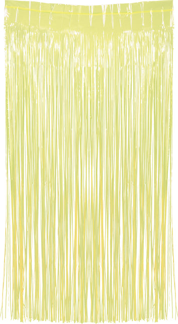 Keltainen oviverho 2m