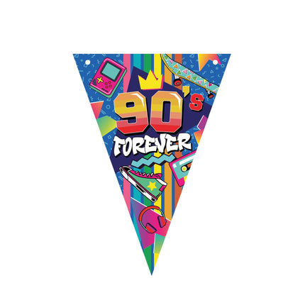 90s Garland värillinen 3m