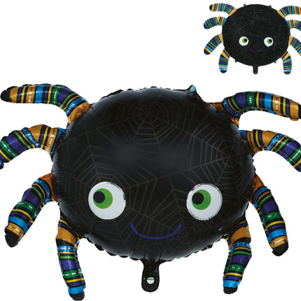 Halloween-heliumilmapallo, hämähäkki, tyhjä, 75 cm