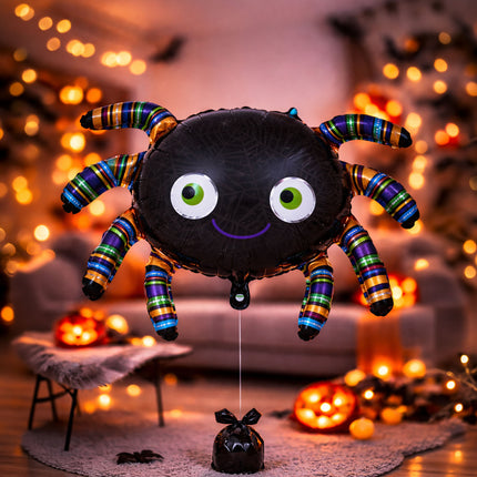 Halloween-heliumilmapallo, hämähäkki, tyhjä, 75 cm