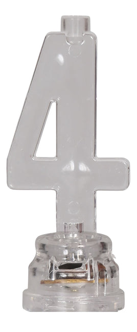 Kynttilänjalka 4 vuotta Led 13cm