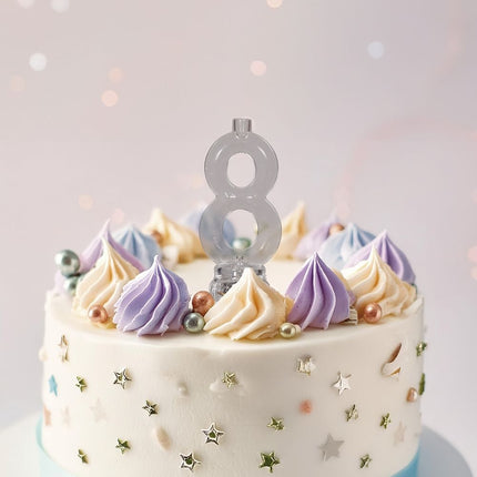 Kynttilänjalka 8 vuotta Led 13cm