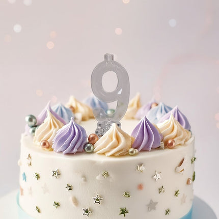 Kynttilänjalka 9 vuotta Led 13cm