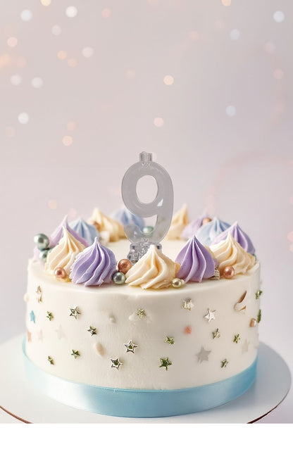 Kynttilänjalka 9 vuotta Led 13cm