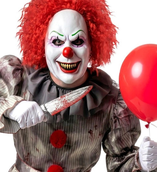Halloween-teemainen verinen leikkiveitsi