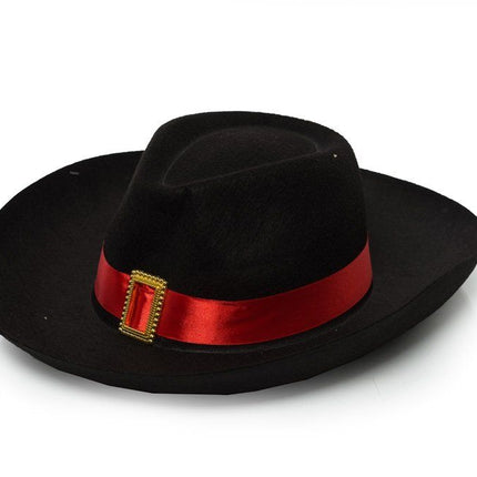 Muskettisoturi hattu huopa