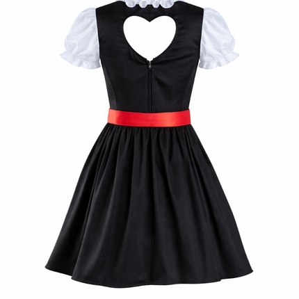 Punainen dirndl-mekko Oktoberfest Rosalie