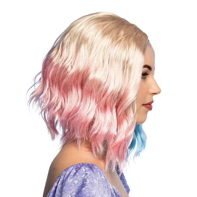 Vaalea Dip Dye -peruukki