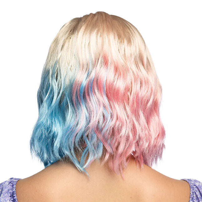 Vaalea Dip Dye -peruukki