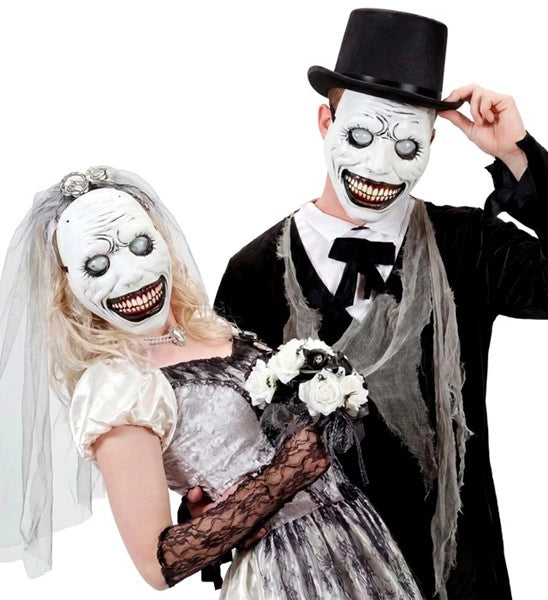Halloween-hirviönaamio, pullistuneet silmät